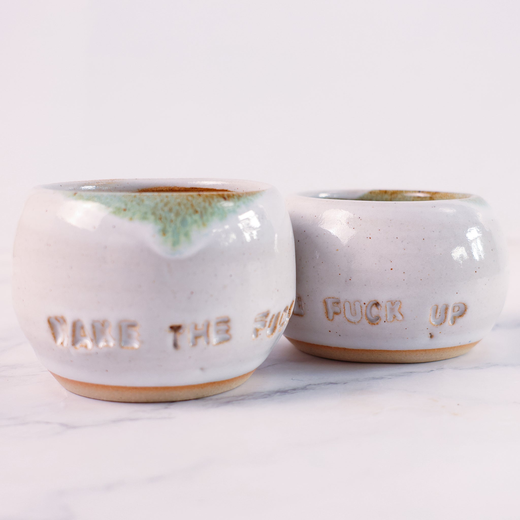 Espresso cup - Wake the f*ck up