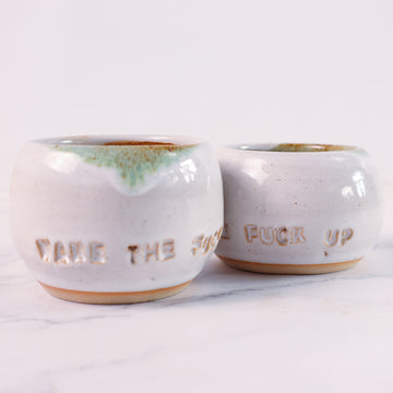 Espresso cup - Wake the f*ck up